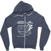 lab safety Zipper Hoodie