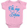 oh my stars adult Baby Onesie