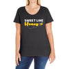 Sweet Like Honey Ladies Curvy T-Shirt