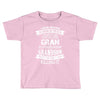 Super Cool Gran Of A Freaking Awesome Grandson Toddler T-shirt