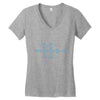 amazing alcohol molecule Women's V-Neck T-Shirt