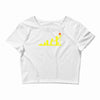 evolution lego basketball sports funny Crop Top