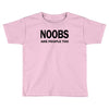 noobs are people too t shirt x large funny nerdy geek cod halo cool ga Toddler T-shirt