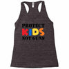 protect kids not guns Racerback Tank