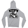 let the sea and get more energy white Zipper Hoodie