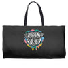 pug face Weekender Totes