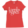 lamb of god Ladies Fitted T-Shirt