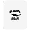 narwhal whale Mousepad