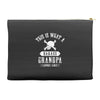 This is What a Badass Grandpa Looks Like Accessory Pouches
