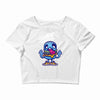 zombie burgers rouge Crop Top