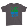 play hard, work lazily Youth Tee