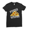 Pizza Bitch Ladies Fitted T-Shirt
