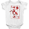 quinn of heart Baby Bodysuit