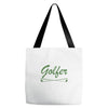 golfer Tote Bags