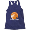 the man the myth the fishing Racerback Tank