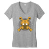 deco gasmask Women's V-Neck T-Shirt