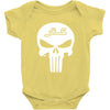 punisher infidel skull Baby Onesie