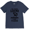 The Fishing Legend Reeling Them In For 50 Years V-Neck Tee