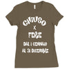chiuso x ferie dal 1 gennaio al 31 dicembre Ladies Fitted T-Shirt
