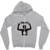 hans up Zipper Hoodie