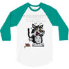 anxious cat 3/4 Sleeve Shirt