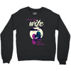 to the moon and back Crewneck Sweatshirt
