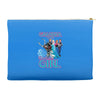 grandpa of the birthday girl Accessory Pouches