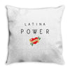 latina power with cute heart Throw Pillow