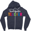 Kindergarten Teacher Zipper Hoodie