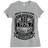 Things Better 1976 Age Approach Magnificent Ladies Fitted T-Shirt