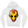 iron skull Zipper Hoodie