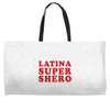 Latina Super Shero Weekender Totes