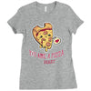 pizza my heart (2) Ladies Fitted T-Shirt