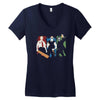 shaun of the dead Women's V-Neck T-Shirt
