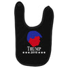 trump for president 2016 election republican political Baby Bibs