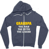 father's day grandpa gift funny grandpa shirt birthday gift for grandp Zipper Hoodie