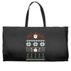 ugly christmas sweater Weekender Totes
