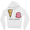 better together Zipper Hoodie