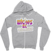 bitches be perfectly reasonable Zipper Hoodie