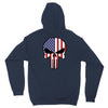 skull u.s.a. back Unisex Hoodie