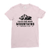 Faith Can Move Mountains Ladies Fitted T-Shirt