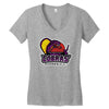 purple champs Women's V-Neck T-Shirt