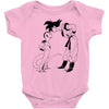 goku vs freeza Baby Bodysuit