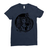 beautiful gir Ladies Fitted T-Shirt