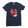 heart attack Ladies Fitted T-Shirt