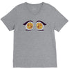 moe pizza eyes V-Neck Tee