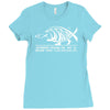 darwin evolution Ladies Fitted T-Shirt