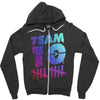 Team 10 Nigt Bubles New Design Zipper Hoodie