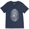 octo print V-Neck Tee