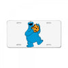 Cookie Monster License Plate